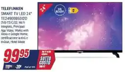 Trony TELEFUNKEN SMART TV LED 24" TE24900B53I2D offerta
