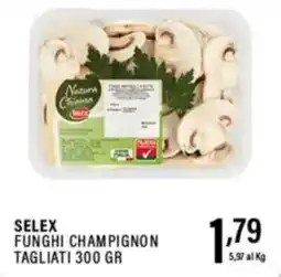 Gecop Selex funghi champignon tagliati offerta
