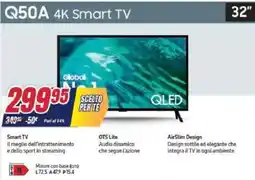Trony SAMSUNG Q50A 4K Smart TV offerta