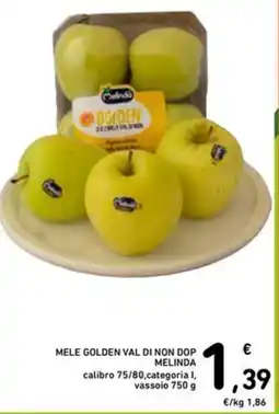 Spazio Conad Mele golden val di non dop MELINDA offerta