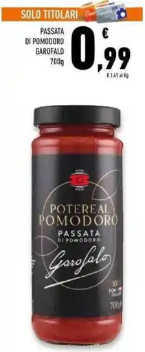 Conad Superstore Passata di pomodoro garofalo offerta