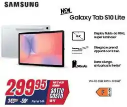 Trony SAMSUNG Galaxy Tab S10 Lite offerta