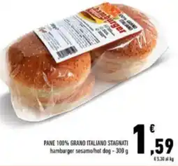 Conad Pane 100% grano italiano stagnati offerta