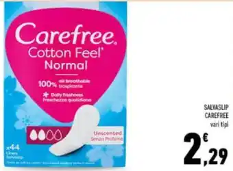 Conad Salvaslip carefree offerta