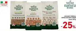 Spazio Conad Legumi e cereali verso natura CONAD offerta