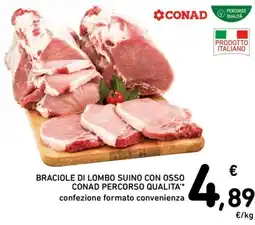 Spazio Conad Braciole di lombo suino con osso conad percorso qualita offerta