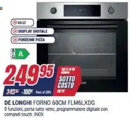 Trony DE LONGHI FORNO 60CM FLM6LXDG offerta