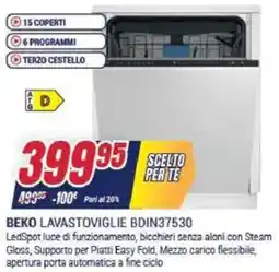 Trony BEKO LAVASTOVIGLIE BDIN37530 offerta