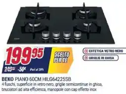 Trony BEKO PIANO 60CM HILG64225SB offerta