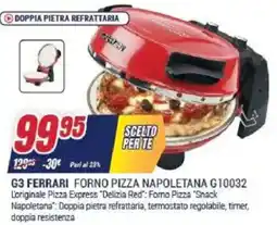 Trony G3 FERRARI FORNO PIZZA NAPOLETANA G10032 offerta