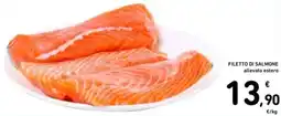 Spazio Conad Filetto di salmone allevato estero offerta