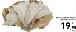 Spazio Conad Baccalà secco ali bianche pezzatura offerta