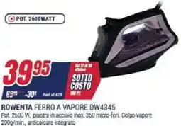 Trony ROWENTA FERRO A VAPORE DW4345 offerta