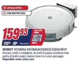 Trony IROBOT ROOMBA ROOMBACOMBOESSEN/WHT offerta