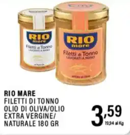 Gecop Rio mare filetti di tonno olio di oliva/olio extra vergine/ naturale offerta