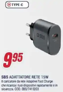 Trony SBS ADATTATORE RETE 15W offerta