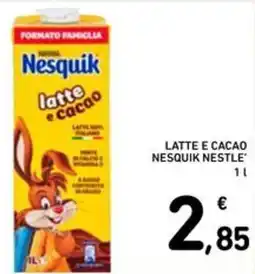 Spazio Conad Latte e cacao nesquik NESTLE offerta