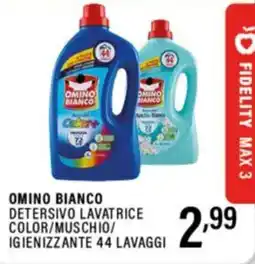 Gecop Omino bianco detersivo lavatrice color/muschio/ igienizzante offerta