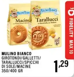 Gecop Mulino bianco girotondi/galletti/ tarallucci/spicchi di sole/macine offerta