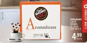 Vergnano caffè aroma di casa