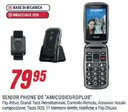 Trony BRONDI Senior phone ds "amicosicuroplus" offerta