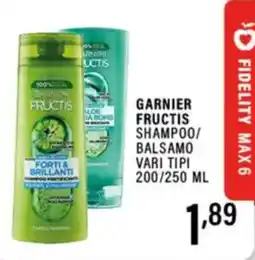 Gecop Garnier fructis shampoo/ balsamo offerta