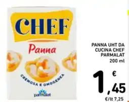 Spazio Conad Panna uht da cucina chef PARMALAT offerta