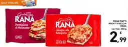 Spazio Conad Primi piatti pronti freschi RANA offerta