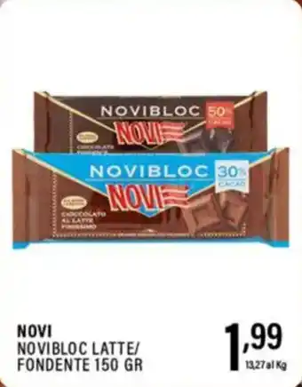Gecop Novi novibloc latte/ fondente offerta