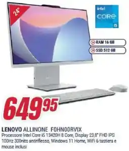 Trony LENOVO ALLINONE FOHNOORVIX offerta
