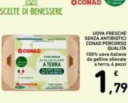 Spazio Conad Uova fresche senza antibiotici conad percorso qualità offerta