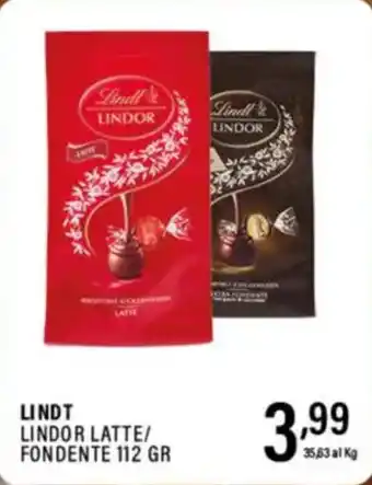 Gecop Lindt lindor latte/ fondente offerta