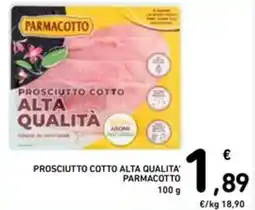 Spazio Conad Prosciutto cotto alta qualita' PARMACOTTO offerta