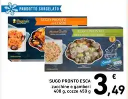 Spazio Conad Sugo pronto esca zucchine e gamberi offerta