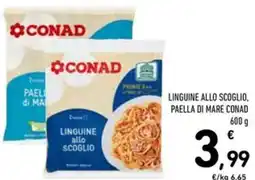 Spazio Conad Linguine allo scoglio, paella di mare CONAD offerta