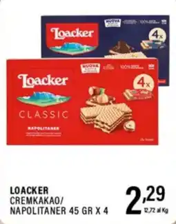 Gecop Loacker cremkakao/ napolitaner offerta