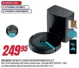 Trony CECOTEC ROBOT CONGA9590SPINREVOLUT offerta