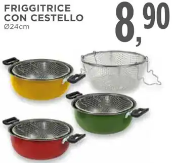 Friggitrice con cestello