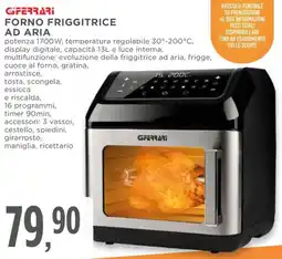 Conad Ferrari forno friggitrice ad aria offerta