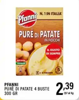Gecop Pfanni pure di patate 4 buste offerta