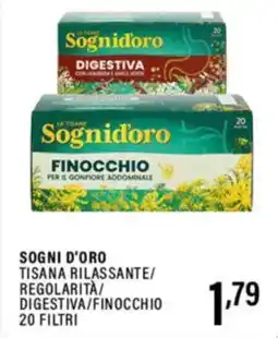 Gecop Sogni d'oro tisana rilassante/ regolarità/ digestiva/finocchio offerta