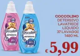 Pilato Coccolino detersivo lavatrice liquido offerta