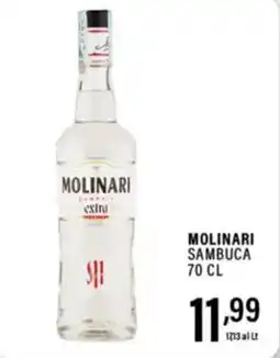 Gecop Molinari sambuca offerta