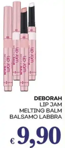 Pilato Deborah lip jam melting balm balsamo labbra offerta