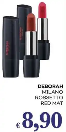 Pilato Deborah milano rossetto red mat offerta