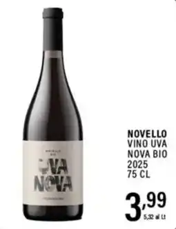 Gecop Novello vino uva nova bio 2025 offerta