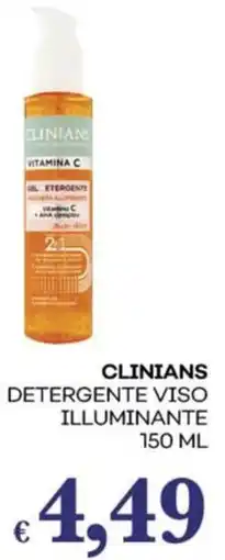 Pilato Clinians detergente viso illuminante offerta