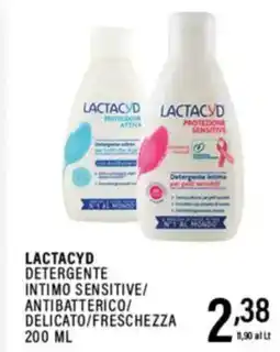 Gecop Lactacyd detergente intimo sensitive/ antibatterico/ delicato/freschezza offerta