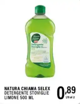 Gecop Natura chiama selex detergente stoviglie limone offerta