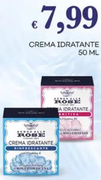 Pilato Acqua alle rose crema idratante offerta